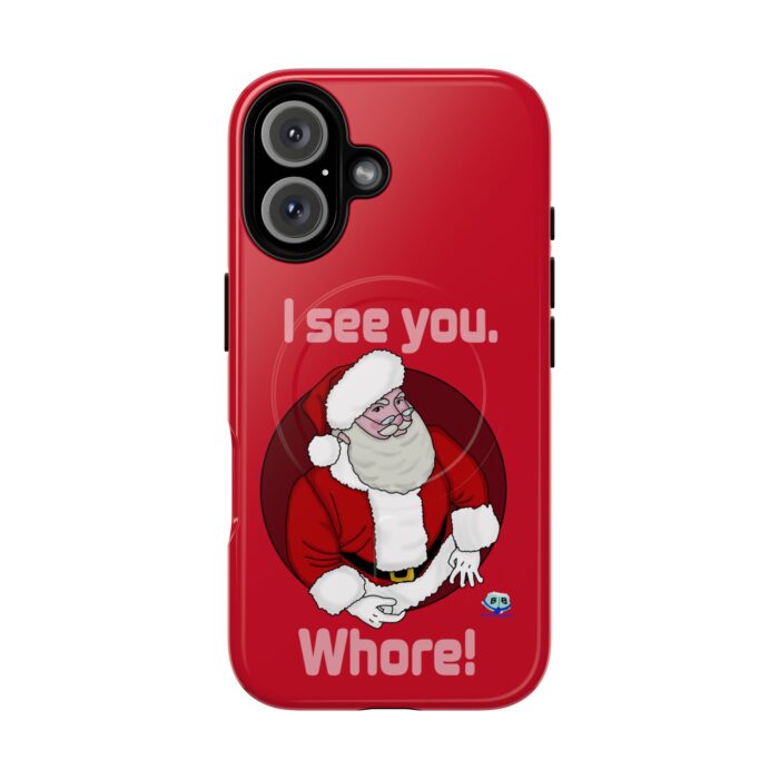 Tough Magnetic iPhone Cases - Santa Sees You - Image 31