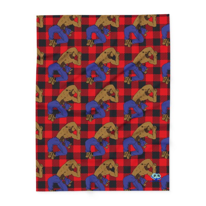 Arctic Fleece Blanket - Teddy Bear Snuggles