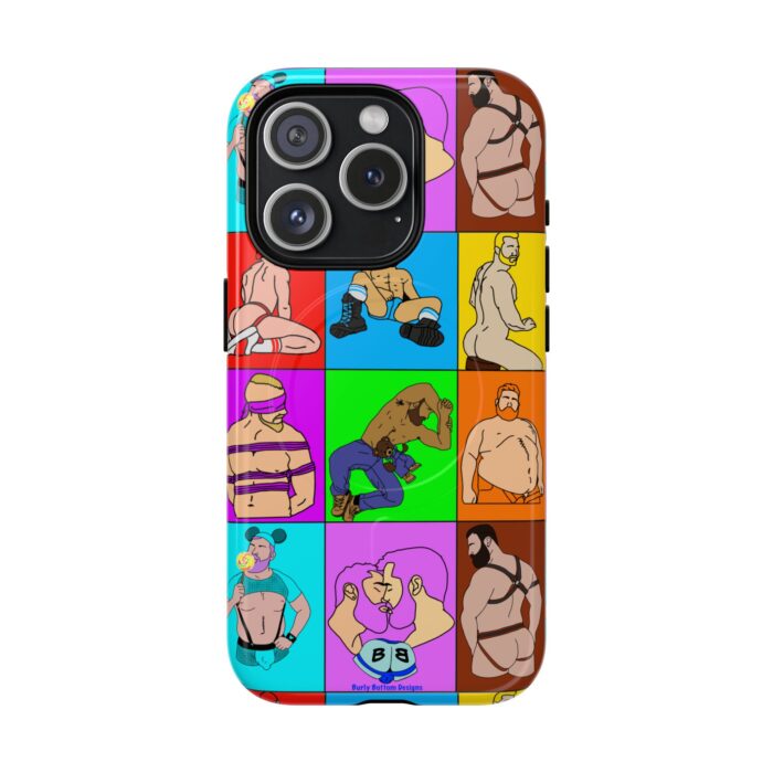 Tough Magnetic iPhone Cases - Color Block Dudes - Image 4