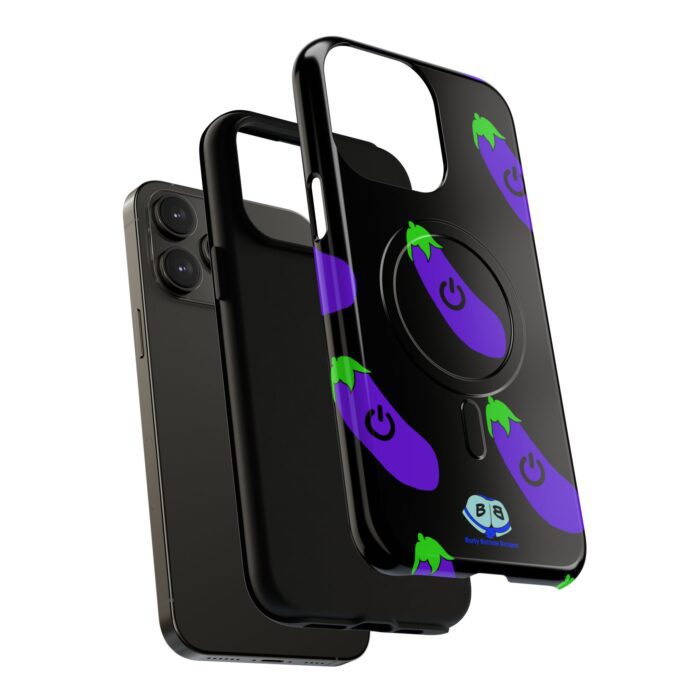 Tough Magnetic iPhone Cases - Power Top / Eggplant - Image 24