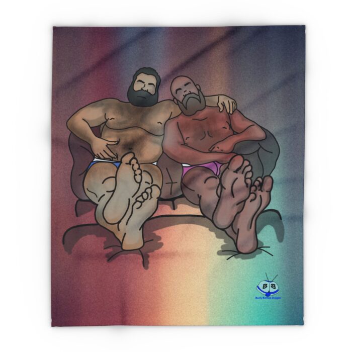 Arctic Fleece Blanket - Staying In - Image 5