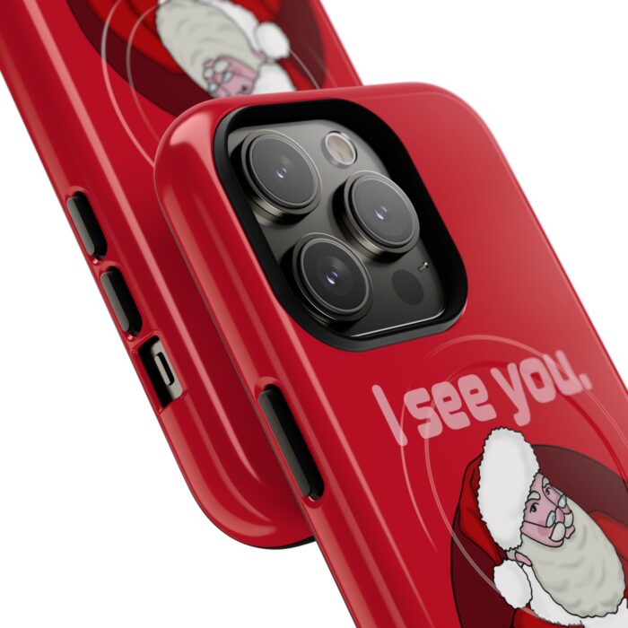 Tough Magnetic iPhone Cases - Santa Sees You - Image 17