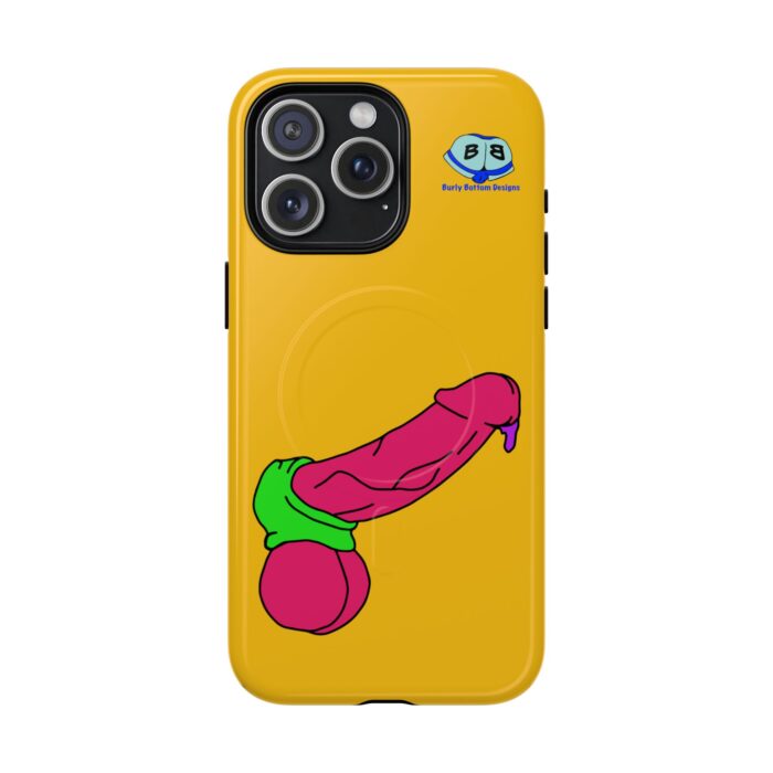 Tough Magnetic iPhone Cases - Pop Art Cock and Ball Stretcher - Image 10