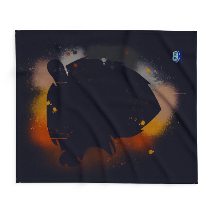 Arctic Fleece Blanket - Bear Paint - Image 2