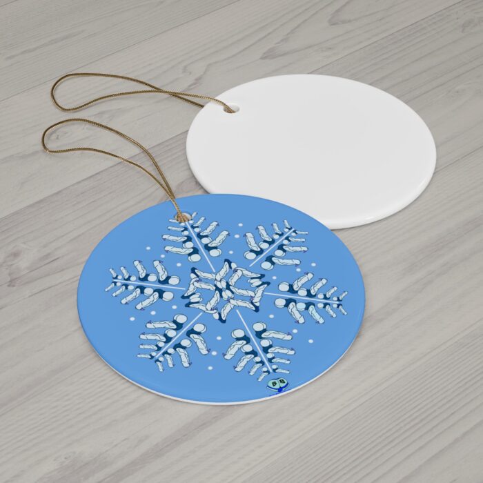 Ceramic Ornament - Snowflake - Image 2