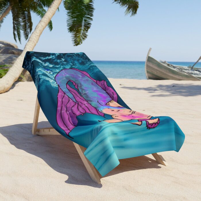 Beach Towel - MerCub Pink - Image 2