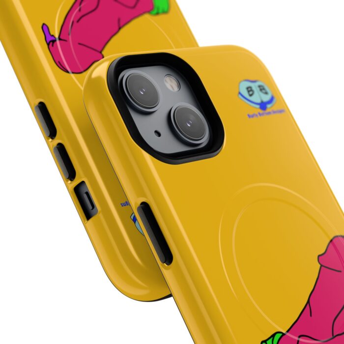 Tough Magnetic iPhone Cases - Pop Art Cock and Ball Stretcher - Image 14