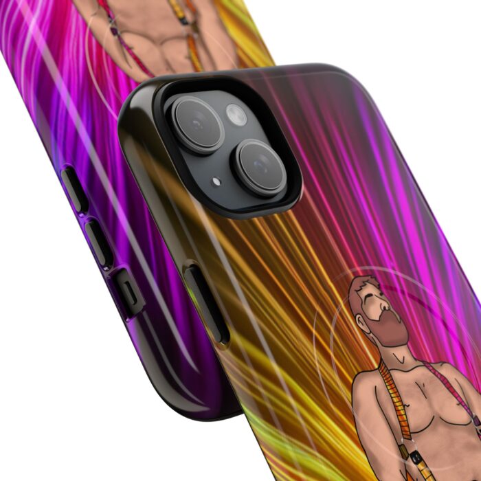 Tough Magnetic iPhone Cases - Neon Circuit - Image 8