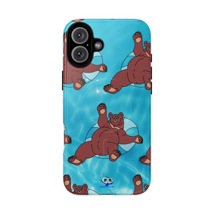 Tough Magnetic iPhone Cases - Inner Tube Bear - Image 34