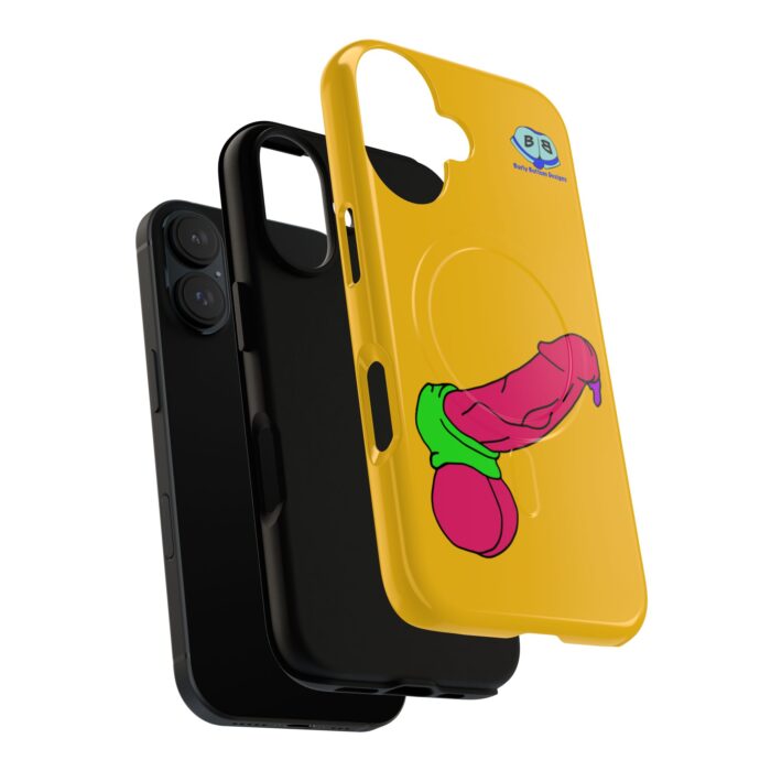 Tough Magnetic iPhone Cases - Pop Art Cock and Ball Stretcher - Image 33