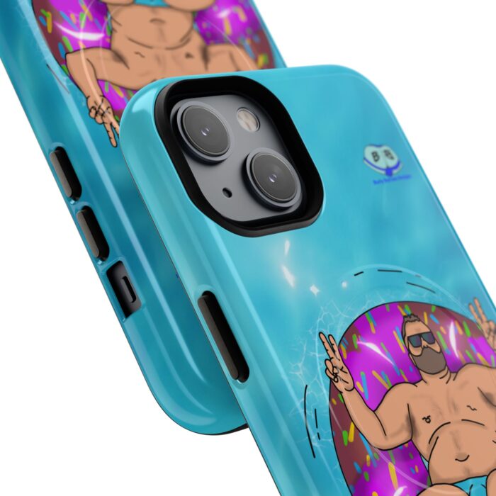 Tough Magnetic iPhone Cases - Peace, Love, and Doughnuts - Image 14