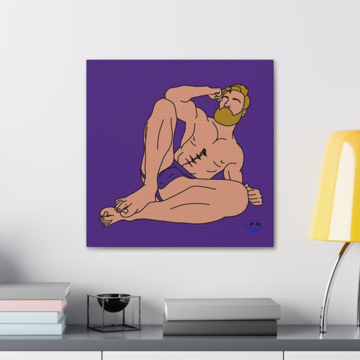 Canvas Gallery Wraps - Blond in Jock - Image 4