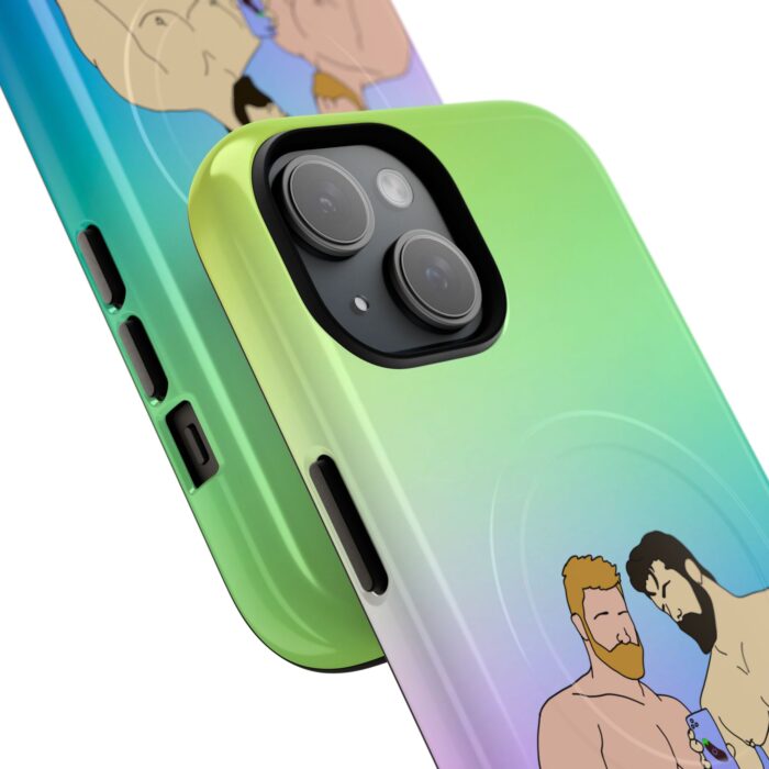 Tough Magnetic iPhone Cases - Locker Room Selfie - Image 2