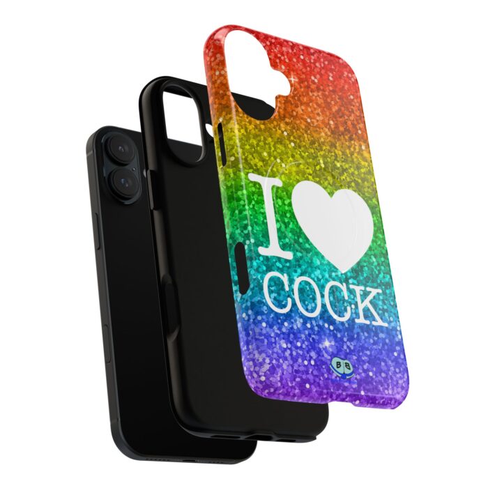 Tough Magnetic iPhone Cases - I Heart Cock - Image 36