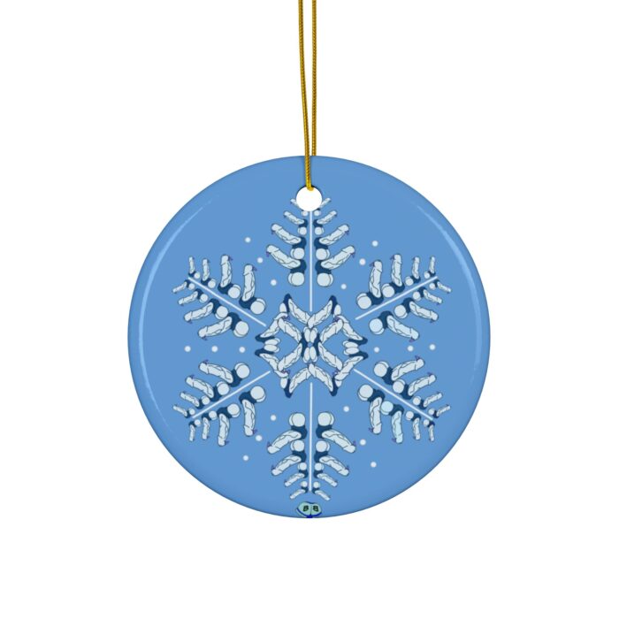 Ceramic Ornament - Snowflake