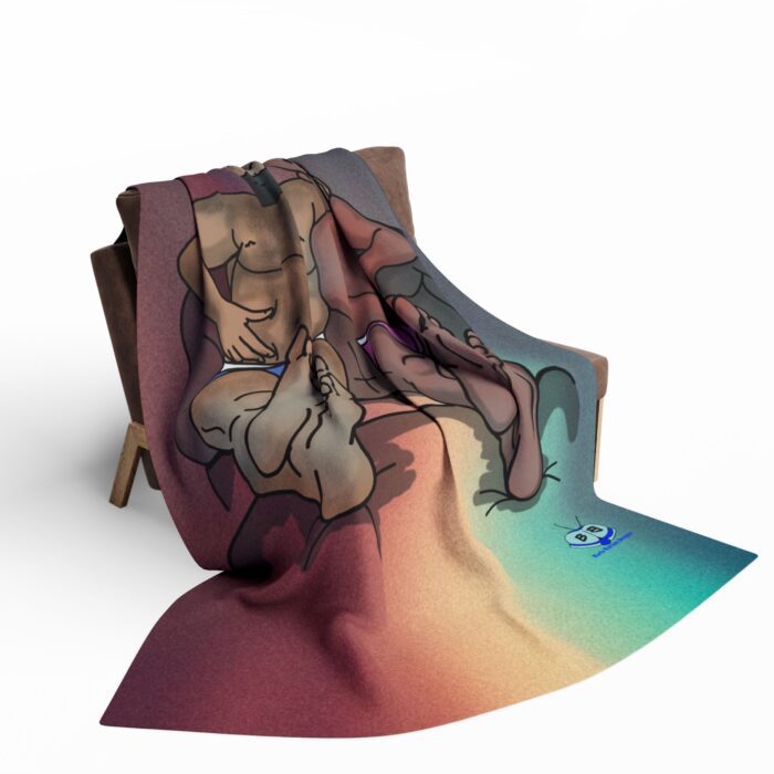 Arctic Fleece Blanket - Staying In - Image 4