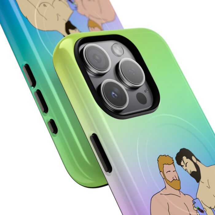 Tough Magnetic iPhone Cases - Locker Room Selfie - Image 5