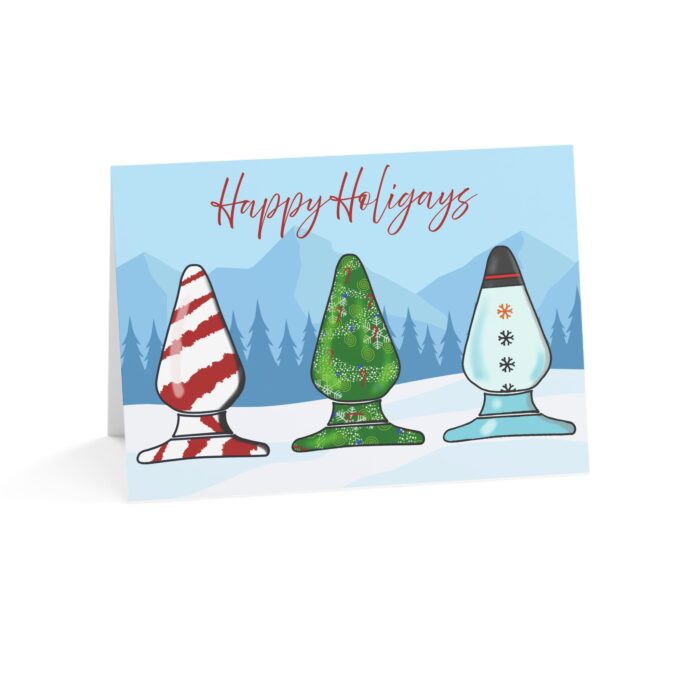 Greeting Cards (10, 30, and 50pcs) - Holiday Butt Plugs - Image 37