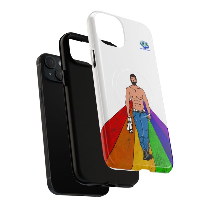 Tough Magnetic iPhone Cases - Rainbow Road - Image 9