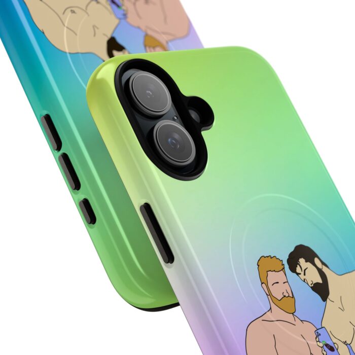 Tough Magnetic iPhone Cases - Locker Room Selfie - Image 35