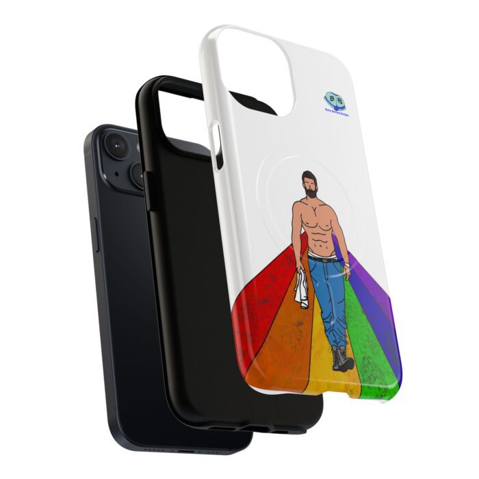 Tough Magnetic iPhone Cases - Rainbow Road - Image 15