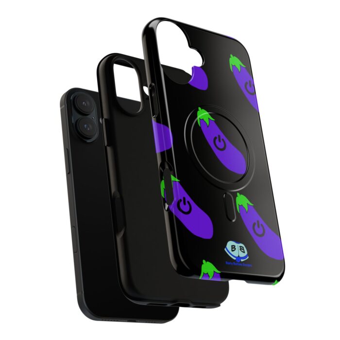 Tough Magnetic iPhone Cases - Power Top / Eggplant - Image 36