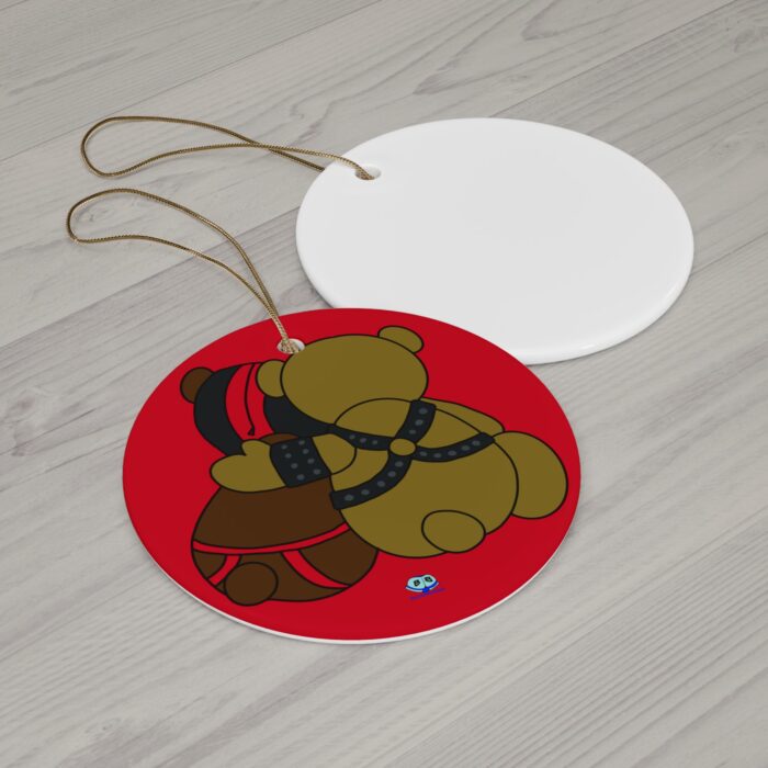 Ceramic Ornament - Bondage Bears - Image 2