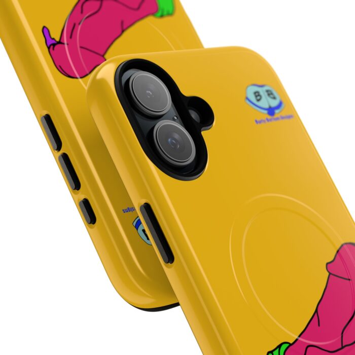 Tough Magnetic iPhone Cases - Pop Art Cock and Ball Stretcher - Image 35