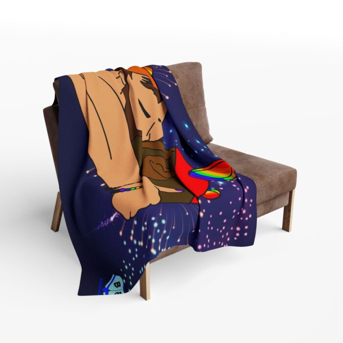 Arctic Fleece Blanket - Magical Kiss - Image 8