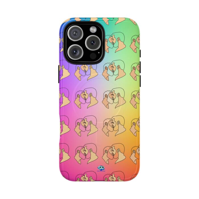 Tough Magnetic iPhone Cases - Bearded Kiss - Image 28