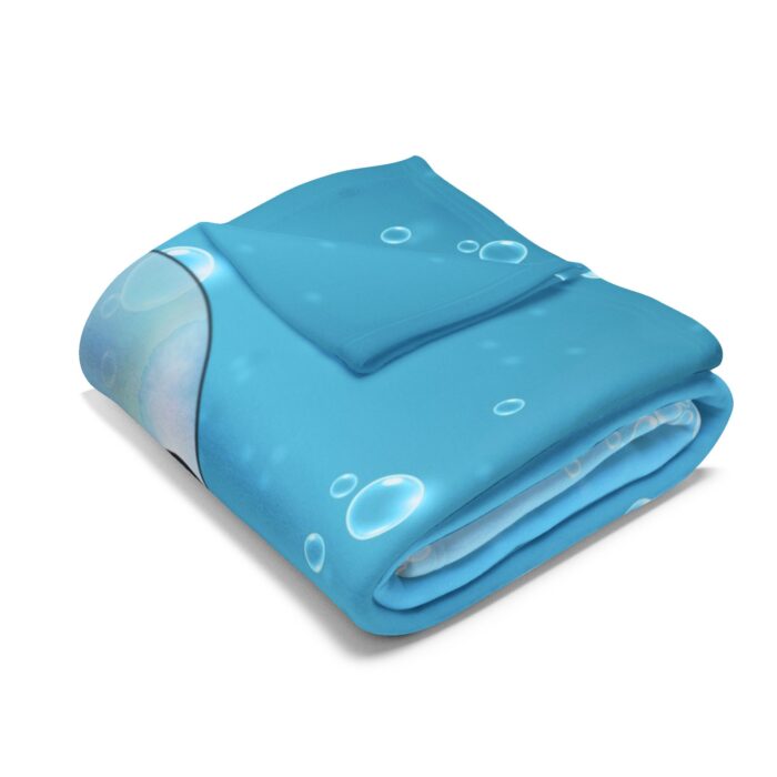 Arctic Fleece Blanket - Bubbles - Image 3
