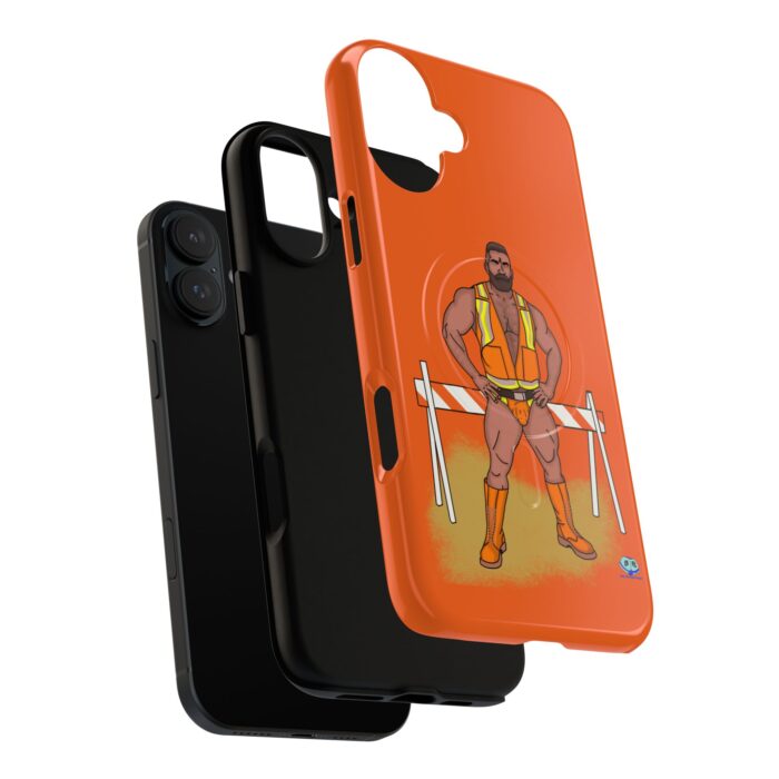 Tough Magnetic iPhone Cases - Road Block - Image 36
