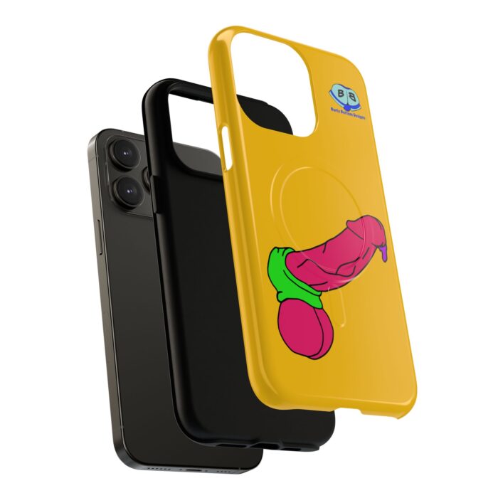 Tough Magnetic iPhone Cases - Pop Art Cock and Ball Stretcher - Image 24