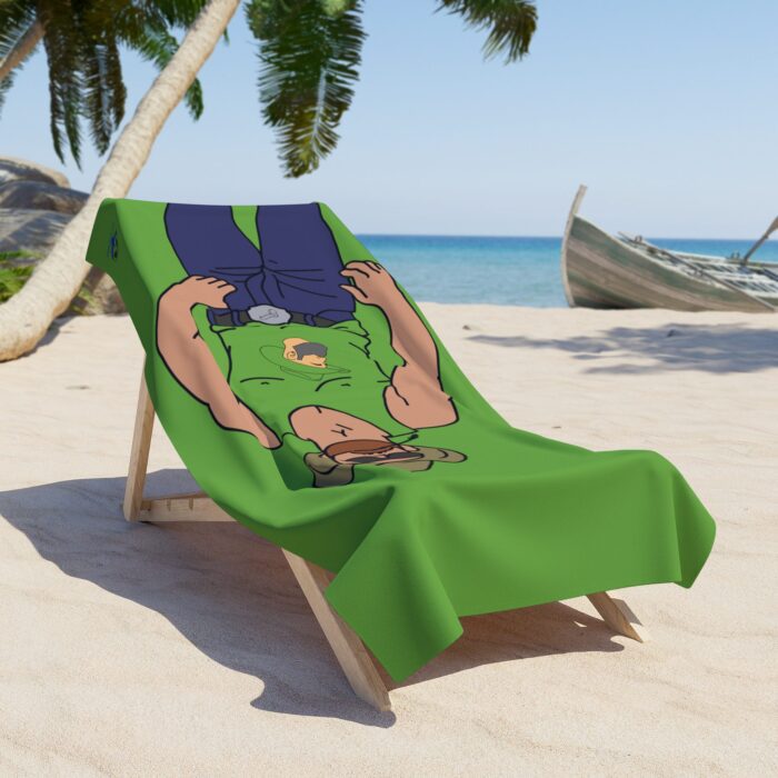 Beach Towel - Cowboy Blues - Image 2