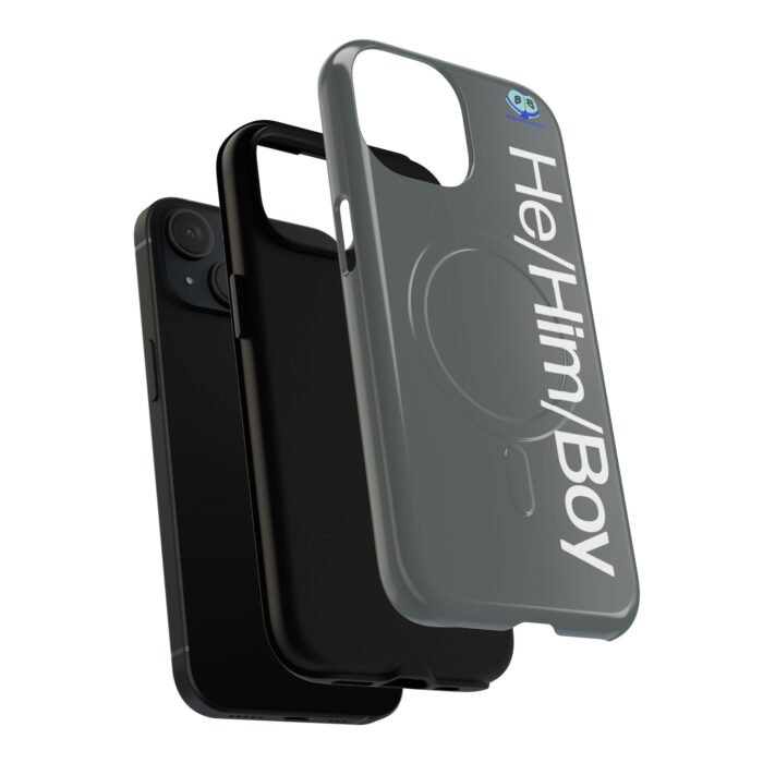 Tough Magnetic iPhone Cases - He/Him/Boy - Image 3