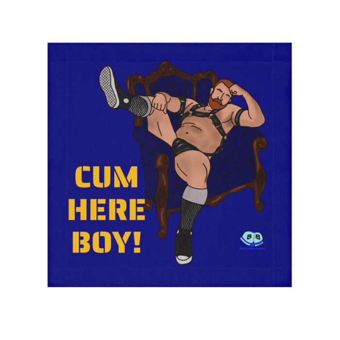 Cum Rag - Leather Chair (Cum Here Boy)