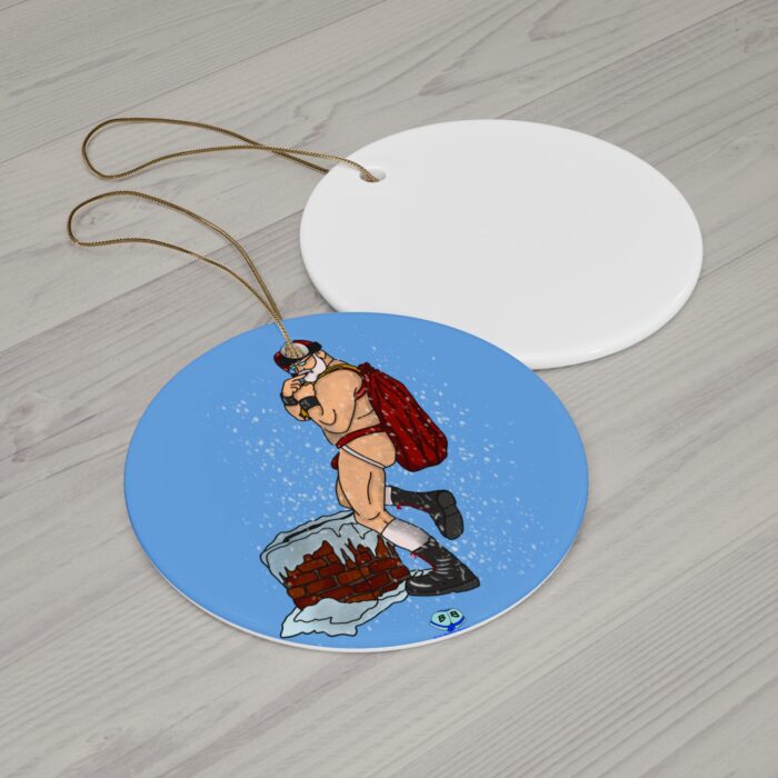 Ceramic Ornament - Santa's Sack - Image 2