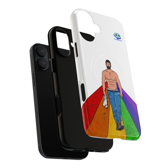 Tough Magnetic iPhone Cases - Rainbow Road - Image 36