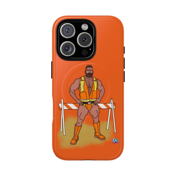 Tough Magnetic iPhone Cases - Road Block - Image 25