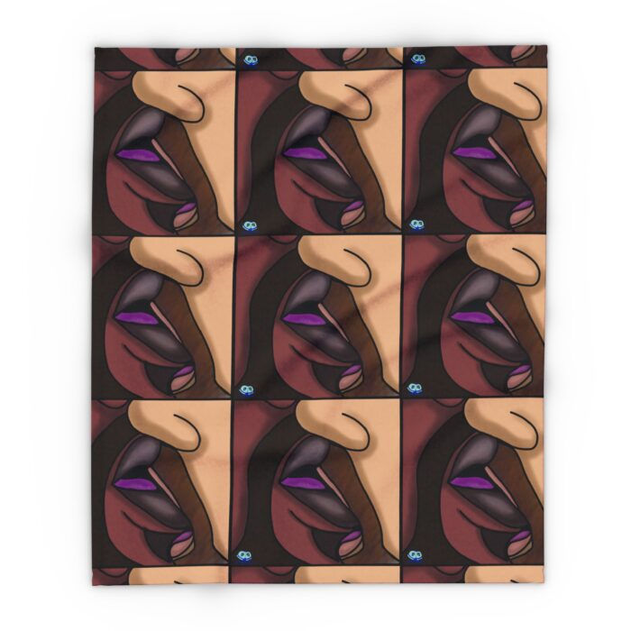Arctic Fleece Blanket - Kiss Me!