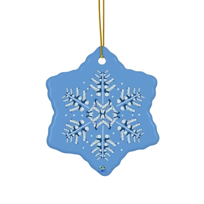 Ceramic Ornament - Snowflake - Image 4