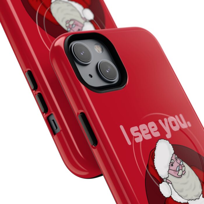 Tough Magnetic iPhone Cases - Santa Sees You - Image 20