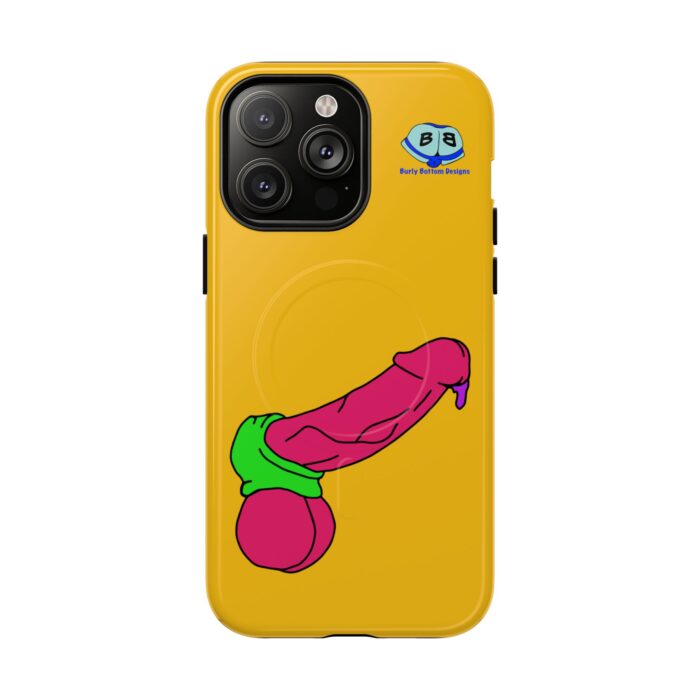 Tough Magnetic iPhone Cases - Pop Art Cock and Ball Stretcher - Image 22