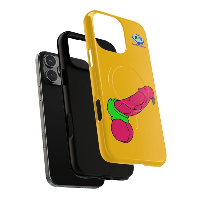 Tough Magnetic iPhone Cases - Pop Art Cock and Ball Stretcher - Image 30
