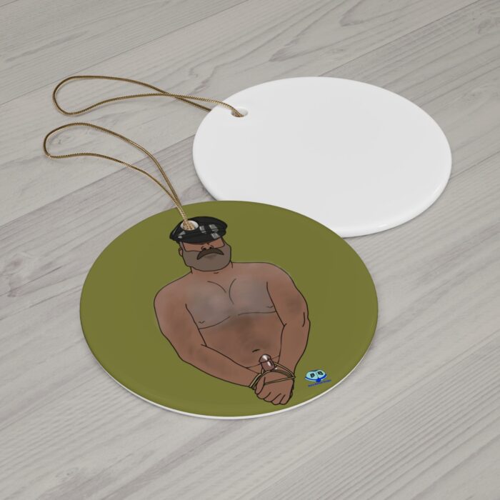 Ceramic Ornament - Hairy Daddy - Image 2