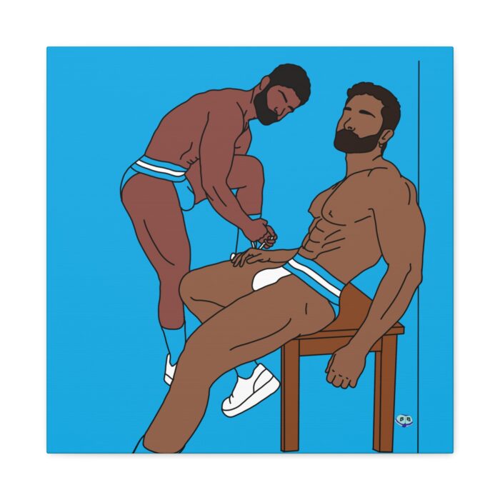Canvas Gallery Wraps - Steam Room Couple