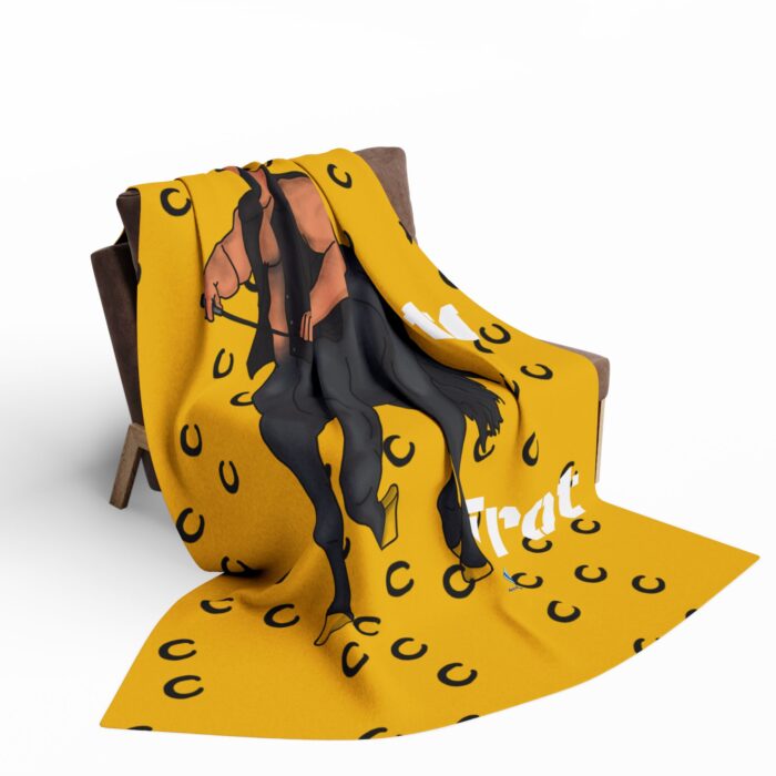 Arctic Fleece Blanket - Hot to Trot - Image 4