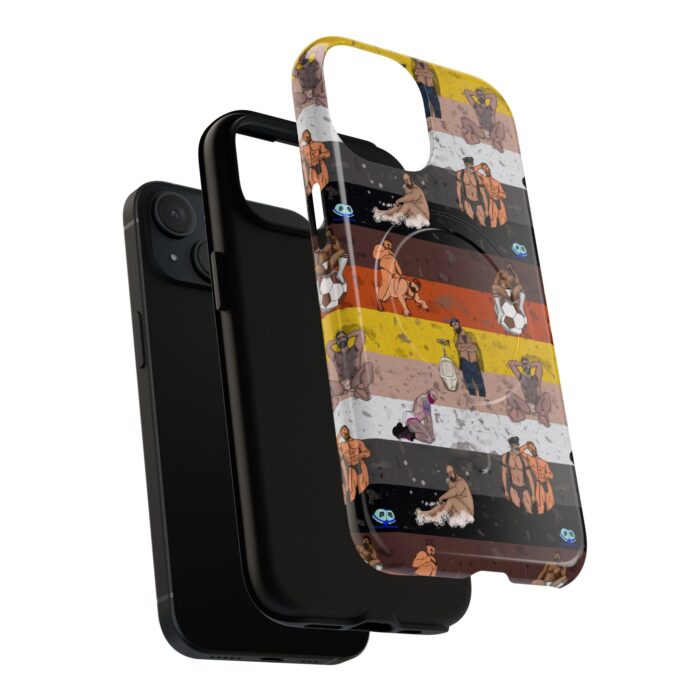 Tough Magnetic iPhone Cases - Bear Collage - Image 3