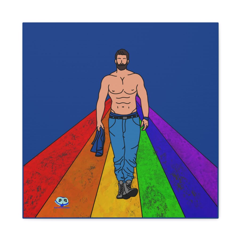 Canvas Gallery Wraps - Rainbow Road