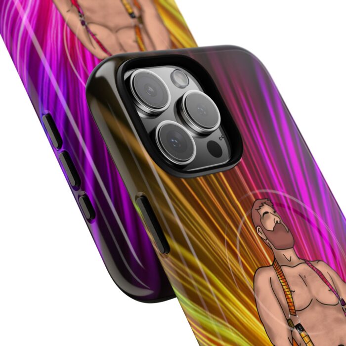 Tough Magnetic iPhone Cases - Neon Circuit - Image 29